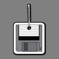 Zippy Pull Clip & Computer Disk Clip Tag